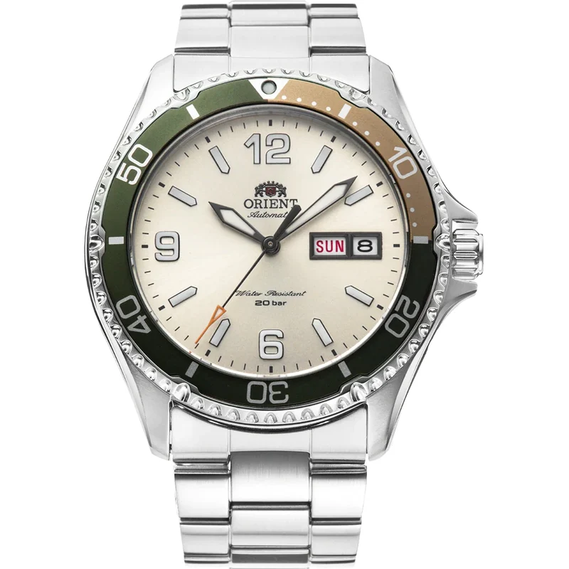 Montre Orient Mako III RA-AA0821S39B Kamasu Argenté Automatique