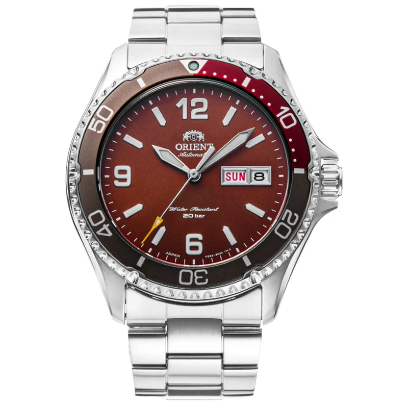 Montre Orient Mako III RA-AA0820R39B Kamasu Rouge Automatique