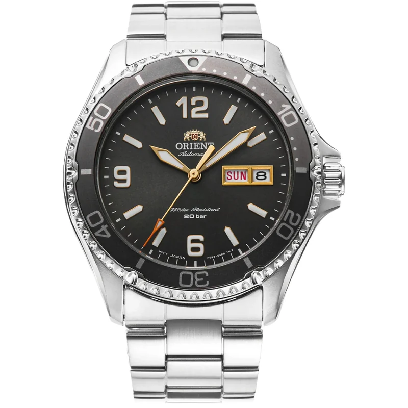 Montre Orient Mako III RA-AA0819N39B Kamasu Gris Automatique