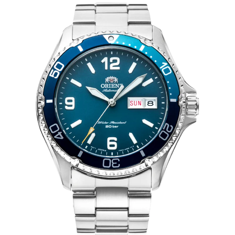 Montre Orient Mako III RA-AA0818L39B Kamasu Bleu Automatique
