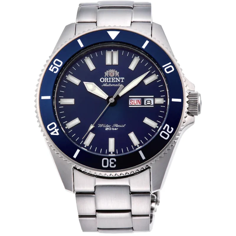 Montre Orient Big Mako RA-AA0009L39B Day-Date Bleu Automatique