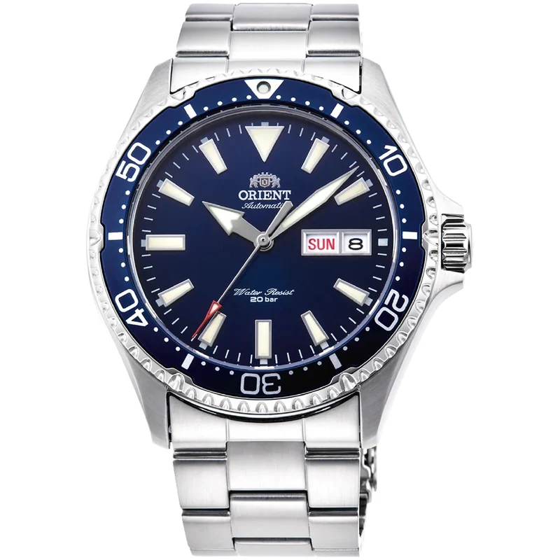 Montre Orient Mako III RA-AA0002L39B Kamasu Bleu Automatique