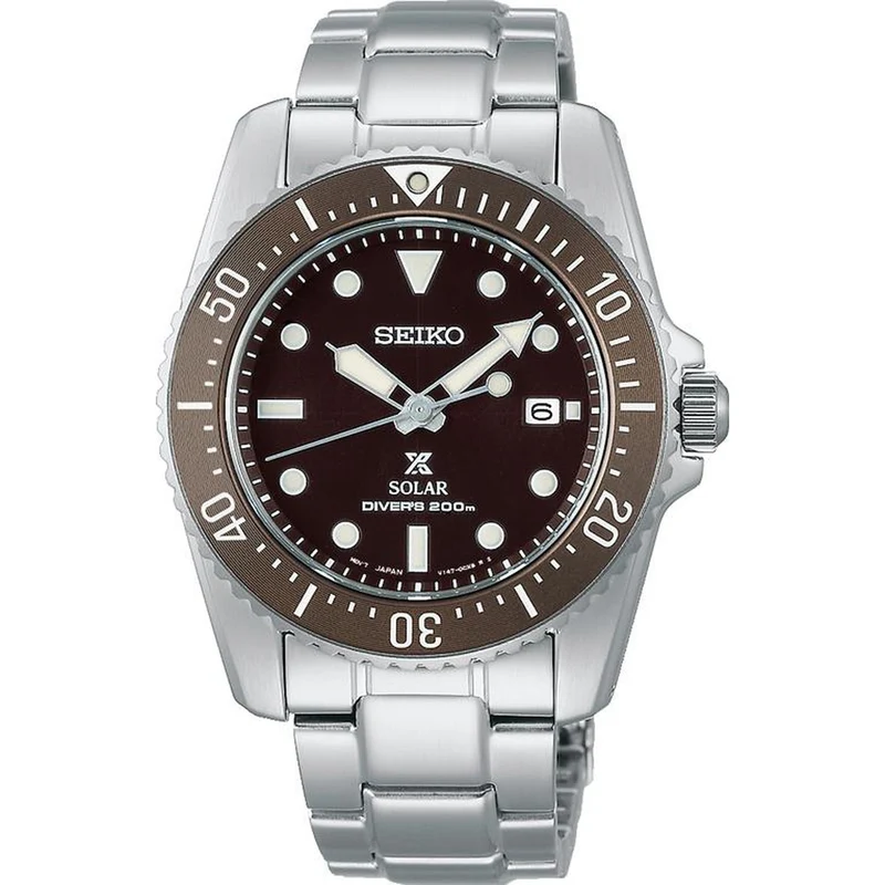 Montre Seiko Homme Prospex SNE571P1 Marron