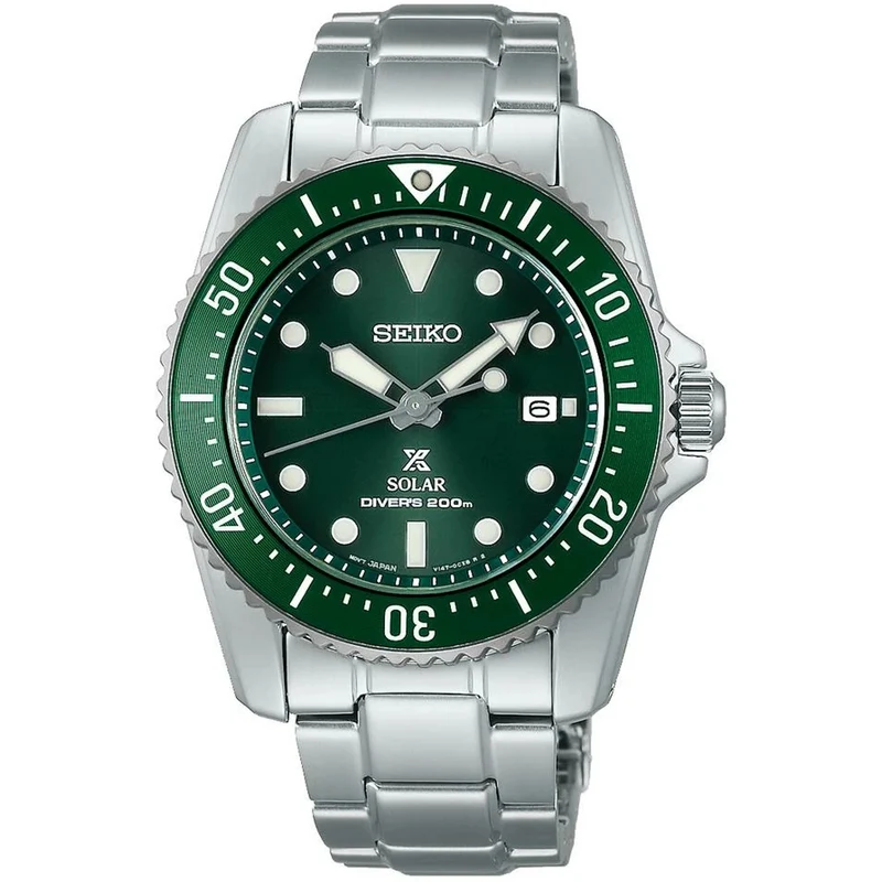 Montre Seiko Homme Prospex Solar SNE583P1 Vert