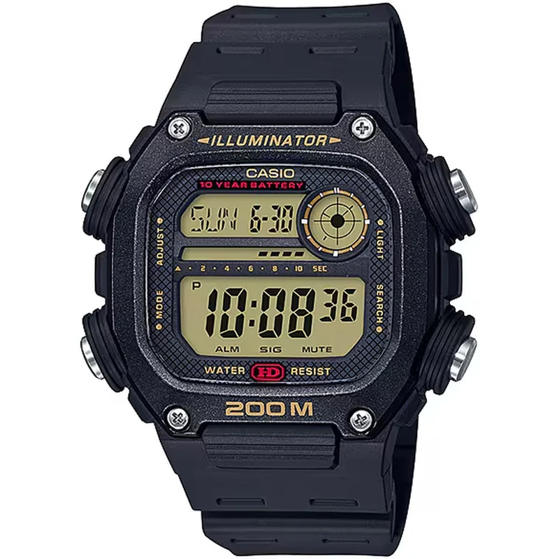 Montre Casio Homme DW-291H-9A Quartz Digitale Noir