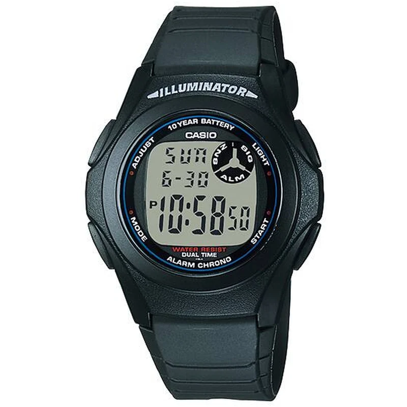Montre Casio Homme F-200W-1A Quartz Digitale Noir