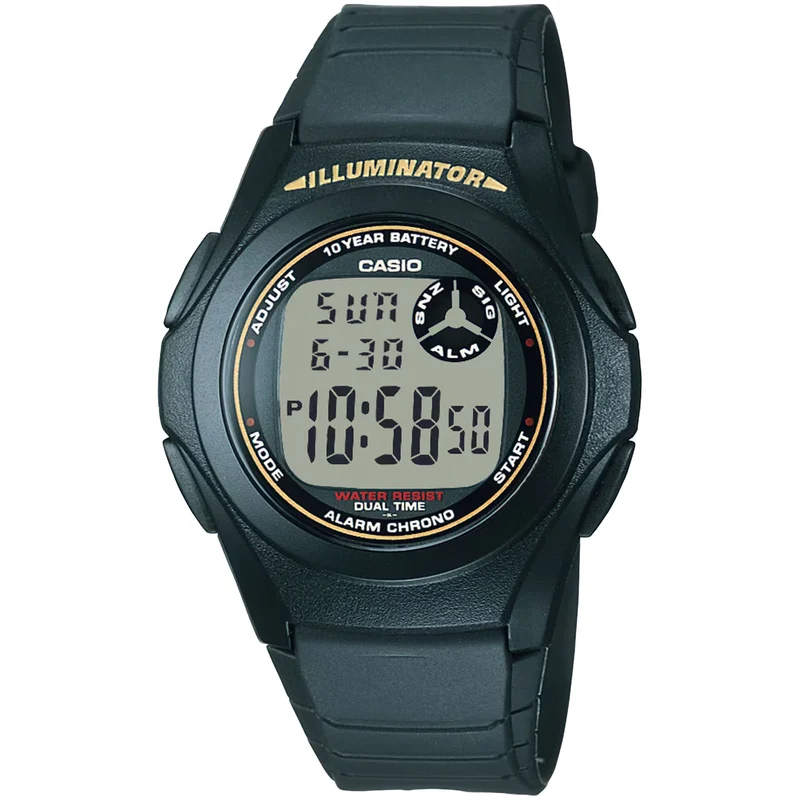 Montre Casio Homme F-200W-9A Quartz Digitale Noir