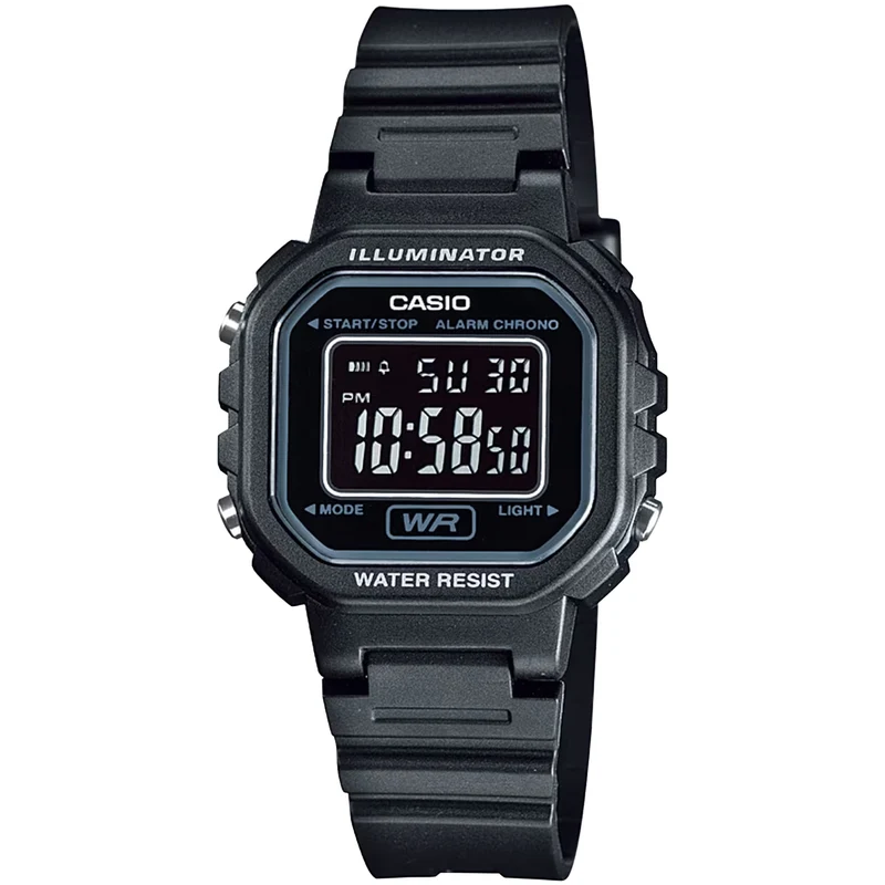 Montre Casio Femme LA-20WH-1B Quartz Digitale Noir