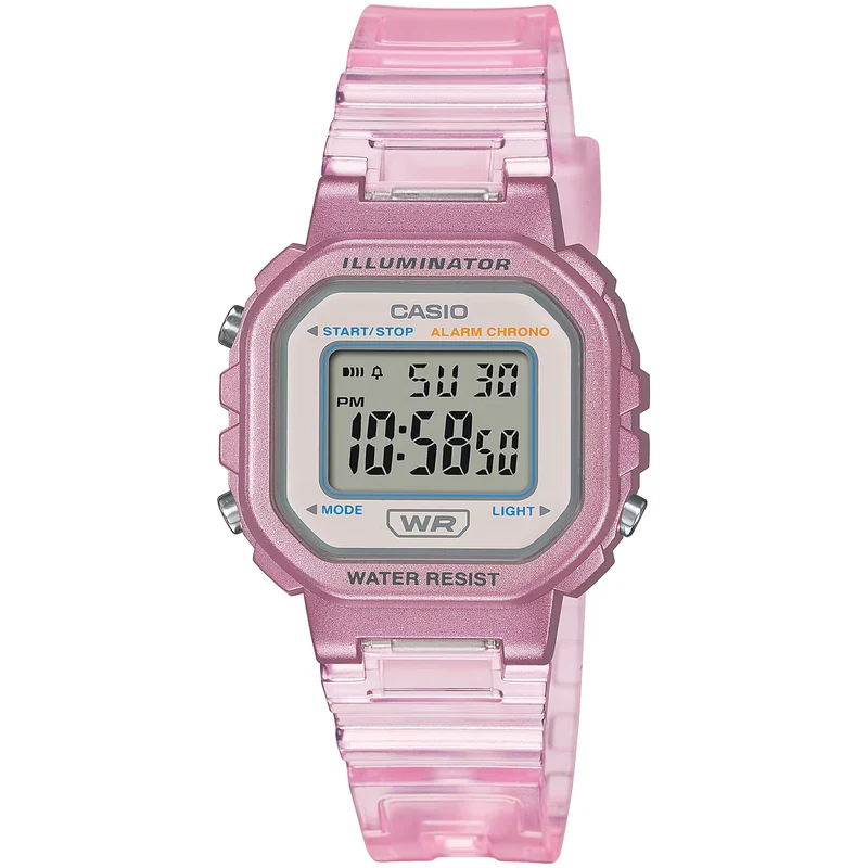Montre Casio Femme LA-20WHS-4A Quartz Digitale Rose
