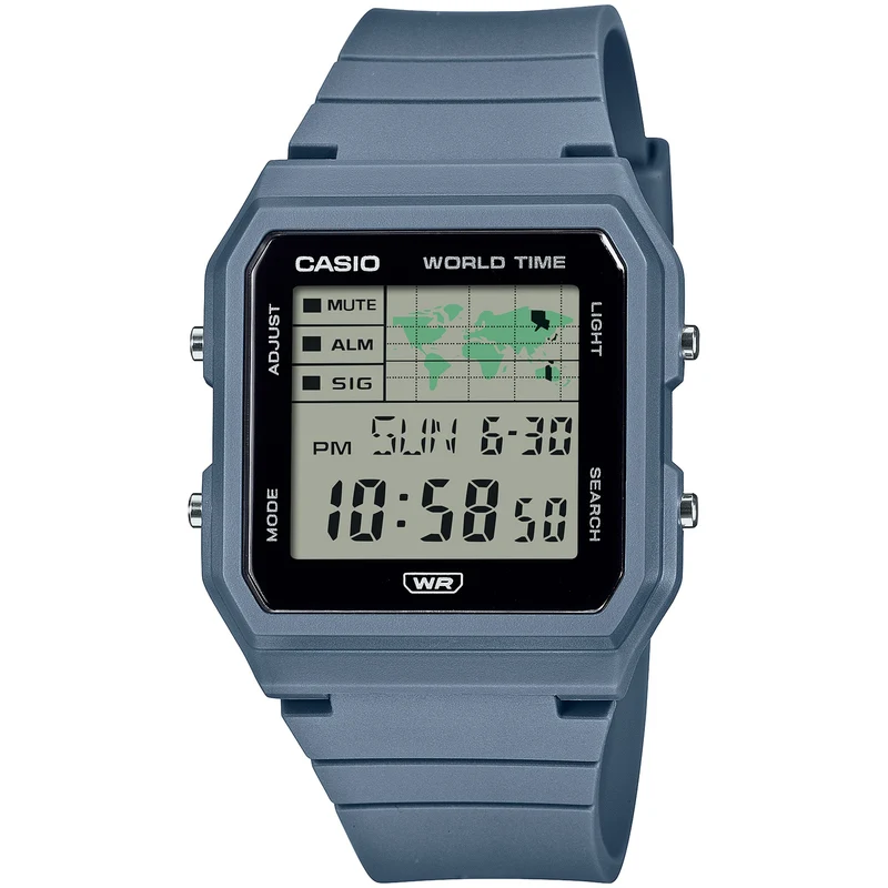 Montre Casio Femme LF-30W-2A Quartz Digitale Bleu Noir