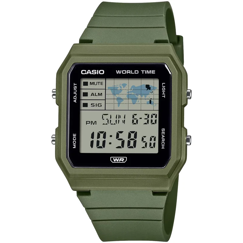 Montre Casio Femme LF-30W-3A Quartz Digitale Vert Noir