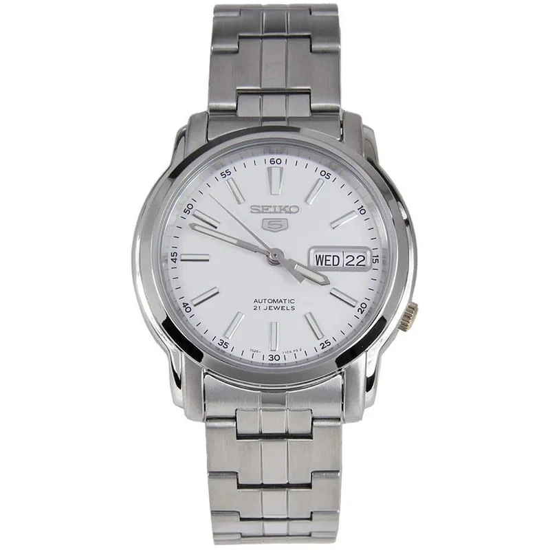 Montre Seiko 5 Homme Automatique SNKL75K1 Argenté