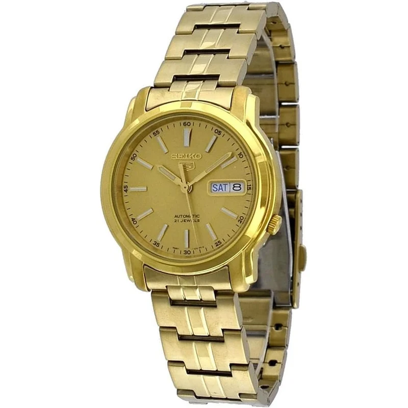 Montre Seiko 5 Homme Automatique SNKL86K1 Doré