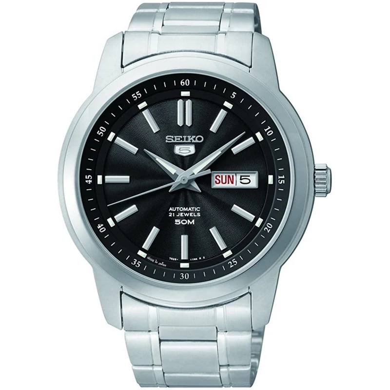 Montre Seiko 5 Homme Automatique SNKM87J1 Noir