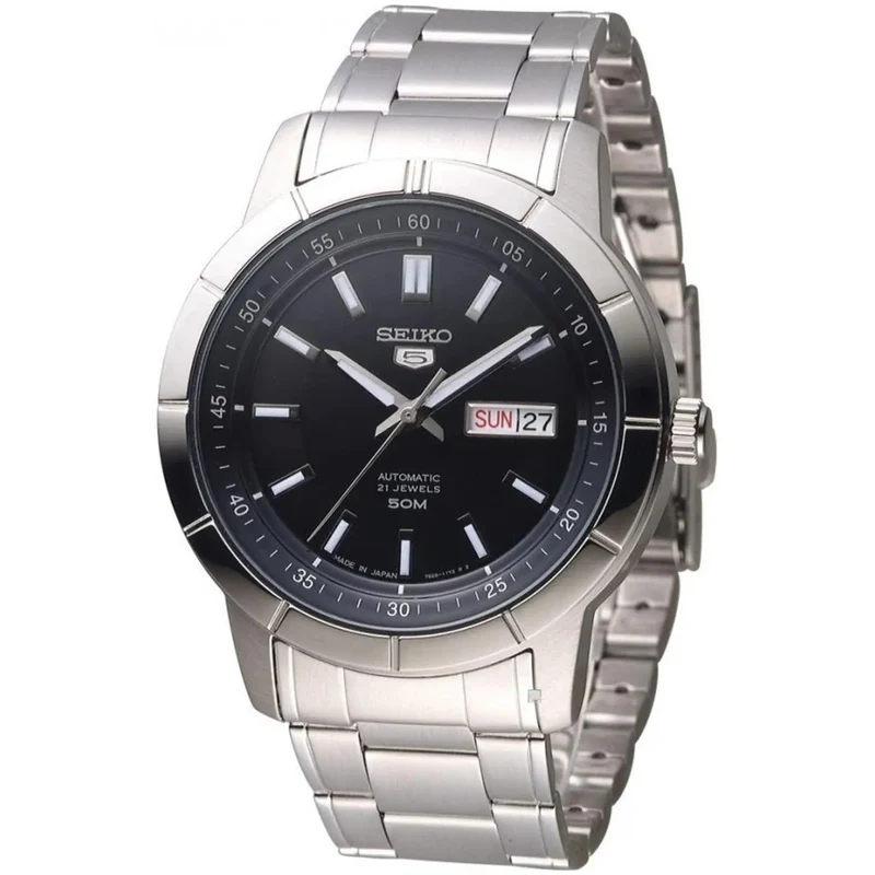 Montre Seiko 5 Homme Automatique SNKN55J1 Noir