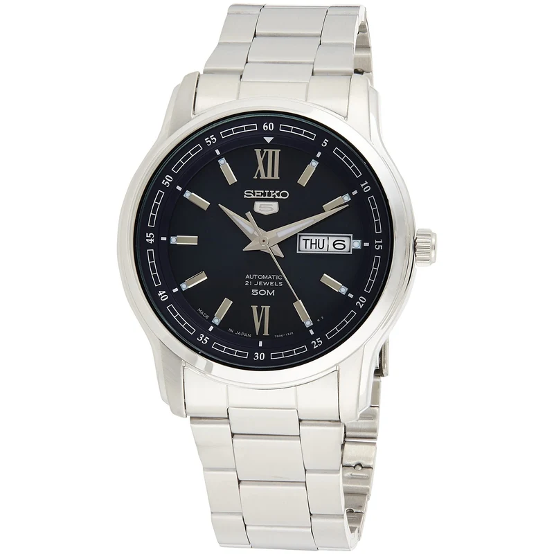 Montre Seiko 5 Homme Automatique SNKP17J1 Noir