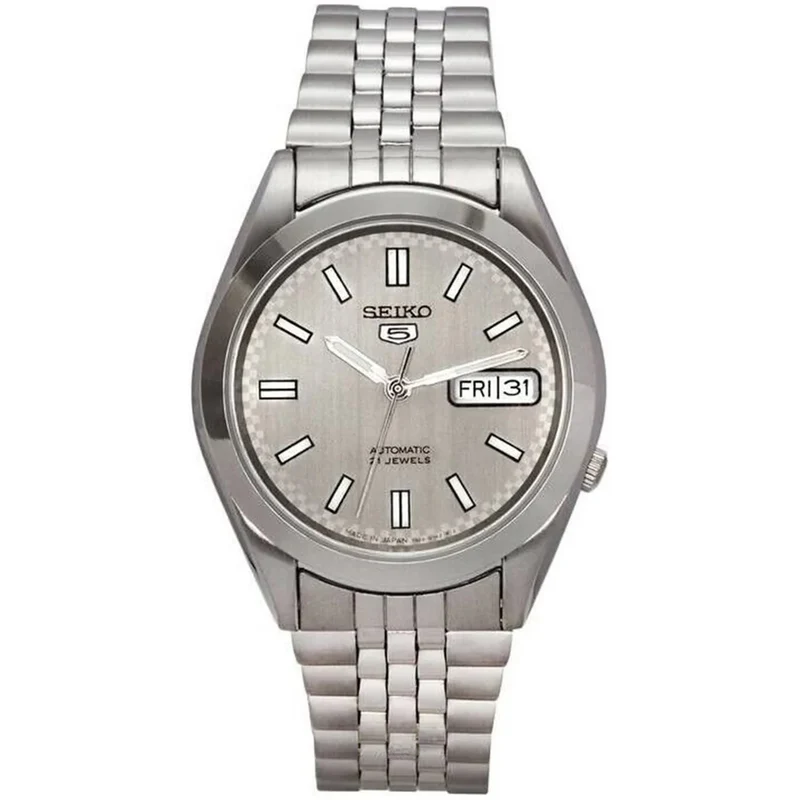 Montre Seiko 5 Homme Automatique SNXB65J5 Argenté Gris