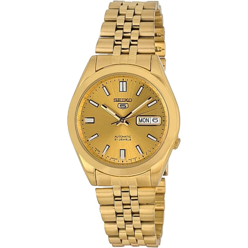 Montre Seiko 5 Homme Automatique SNXC38J5 Doré
