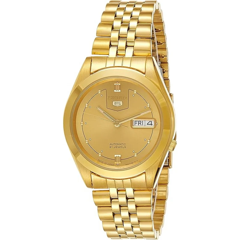 Montre Seiko 5 Homme Automatique SNXC50J5 Doré