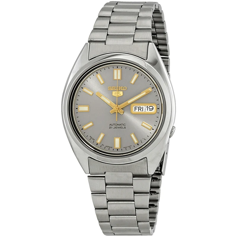 Montre Seiko 5 Homme Automatique SNXS75J1 Gris