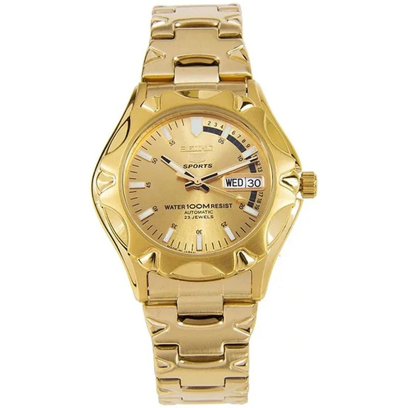 Montre Seiko 5 Sports Homme Automatique SNZ450J1 Doré