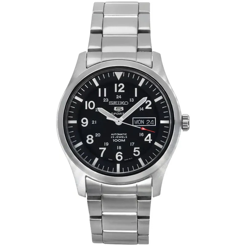Montre Seiko 5 Sports Homme Automatique SNZG13K1 Noir