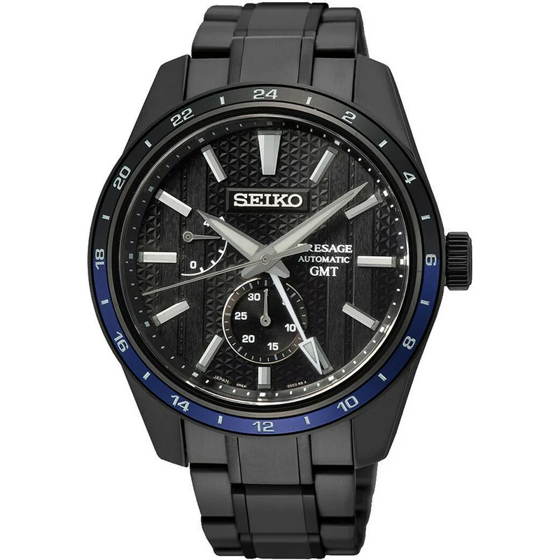Montre Seiko Presage GMT Automatique Homme SPB271J1 Édition Limitée Zero Halliburton