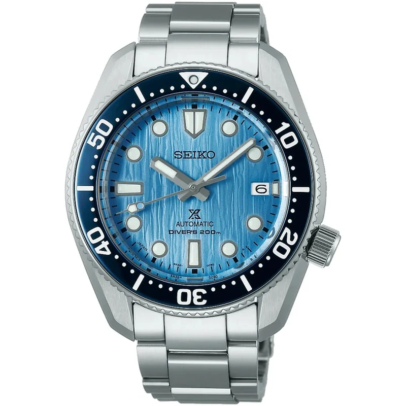 Montre Seiko Prospex Automatique Homme SPB299J1 Bleu Édition Save The Ocean