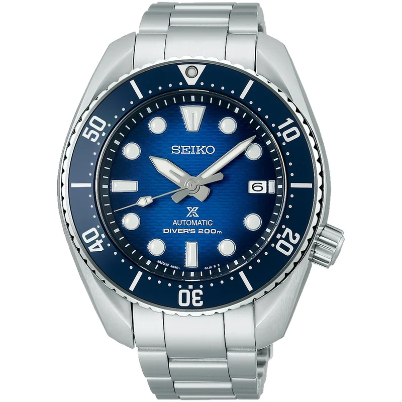 Montre Seiko Prospex Sea King Sumo Automatique Homme SPB321J1 Bleu