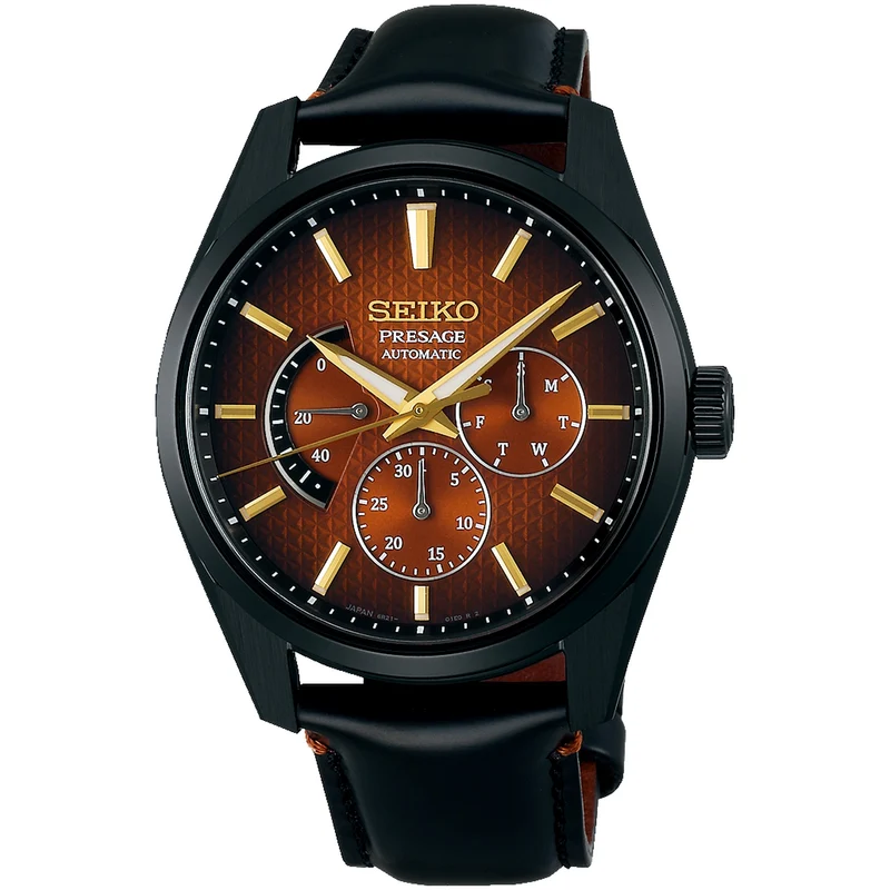 Montre Seiko Presage Automatique Homme SPB329J1 Sharp Edged Noir Édition Limitée