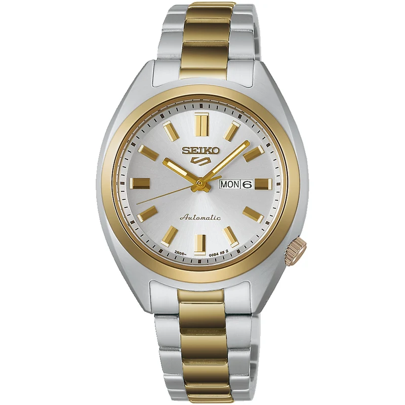 Montre Seiko 5 Sports SNXS Femme Automatique SRE024K1 Argenté Doré
