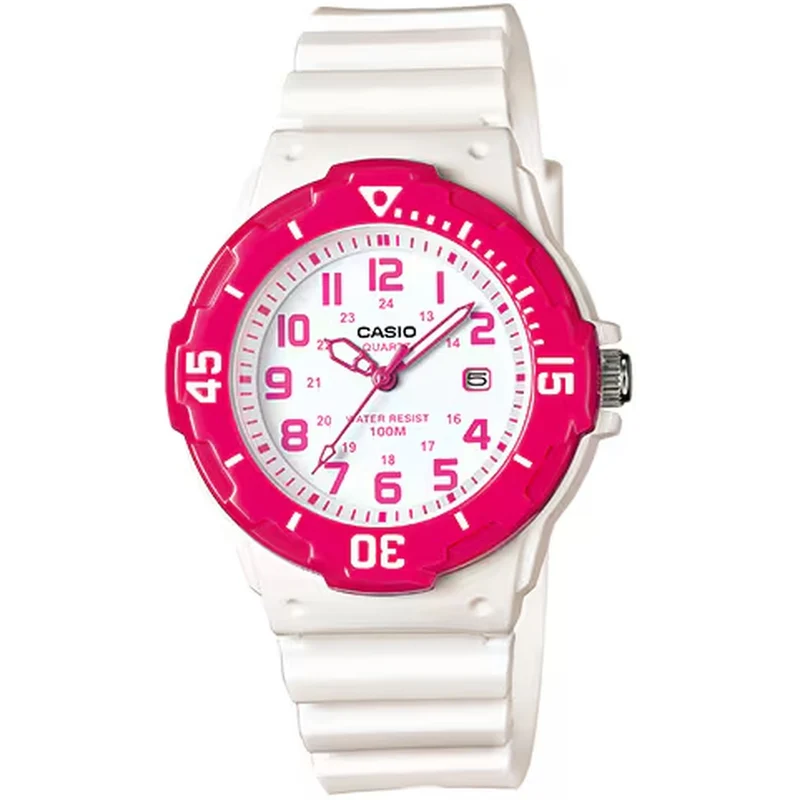 Montre Casio Femme LRW-200H-4B Quartz Analogique Blanc