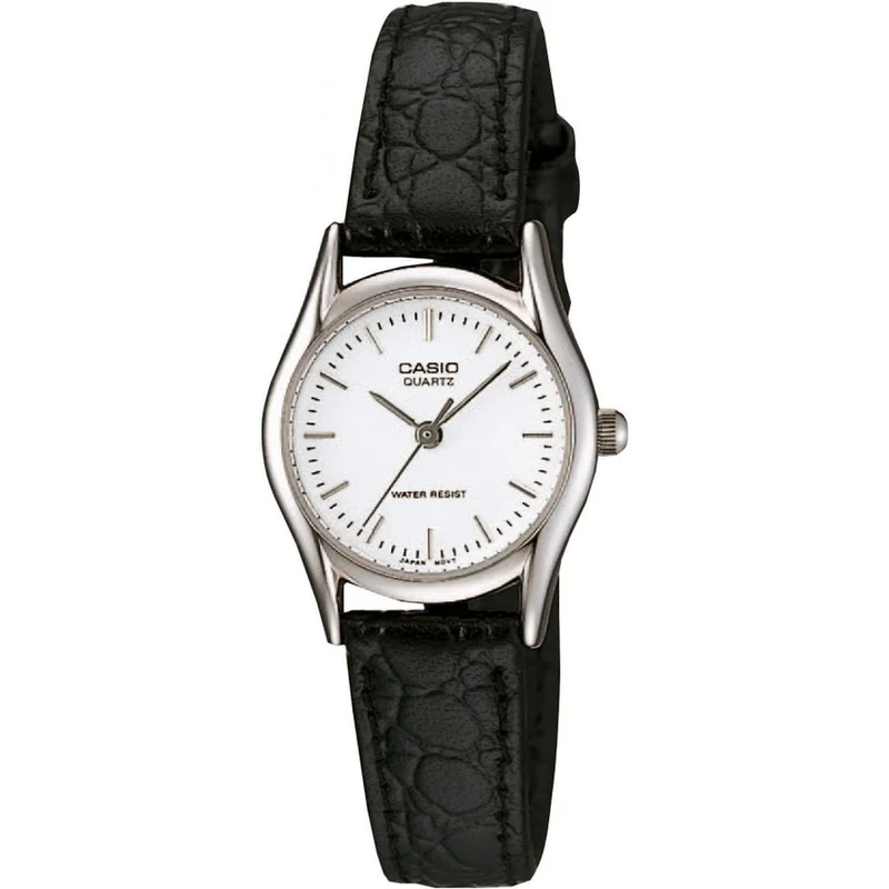 Montre Casio Femme LTP-1094E-7A Quartz Analogique Argent Blanc