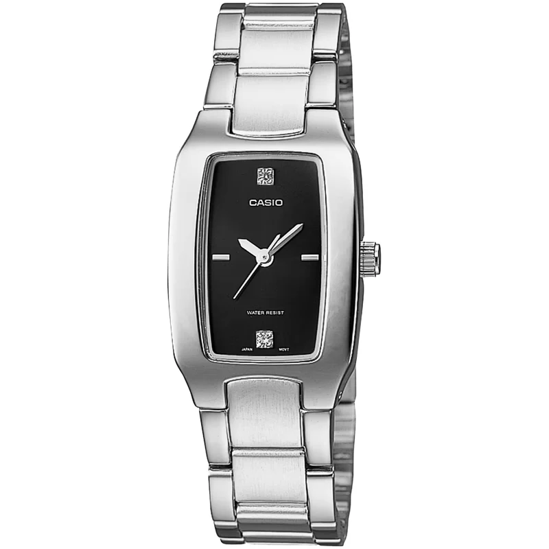 Montre Casio Femme LTP-1165A-1C2 Quartz Analogique Argent Noir