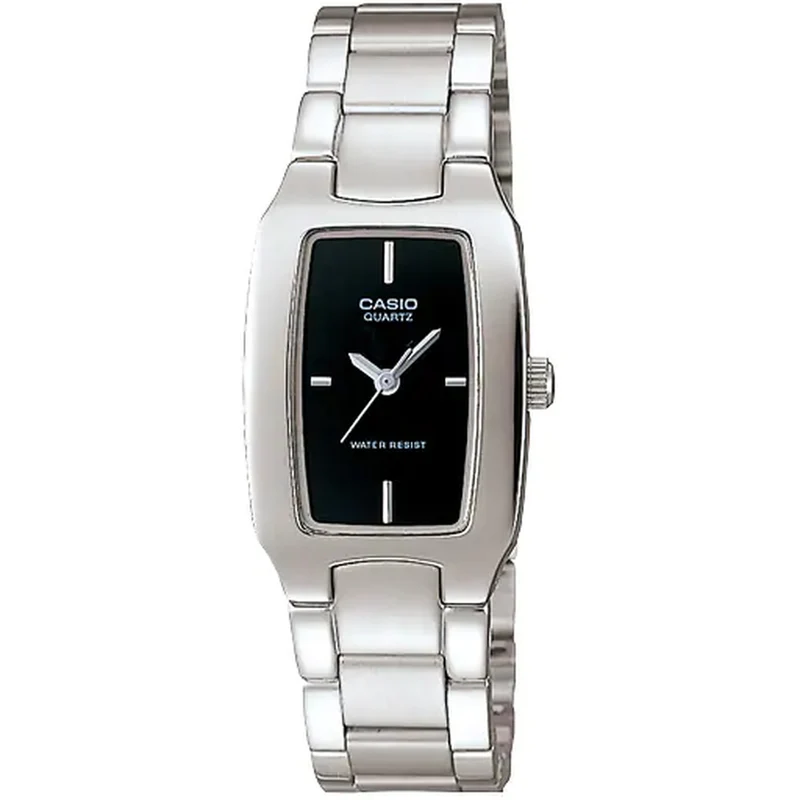 Montre Casio Femme LTP-1165A-1C Quartz Analogique Argent Noir