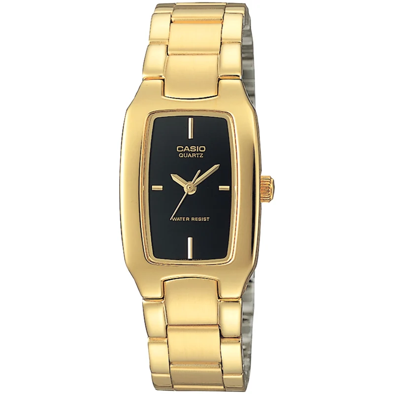 Montre Casio Femme LTP-1165N-1C Quartz Analogique Doré Noir