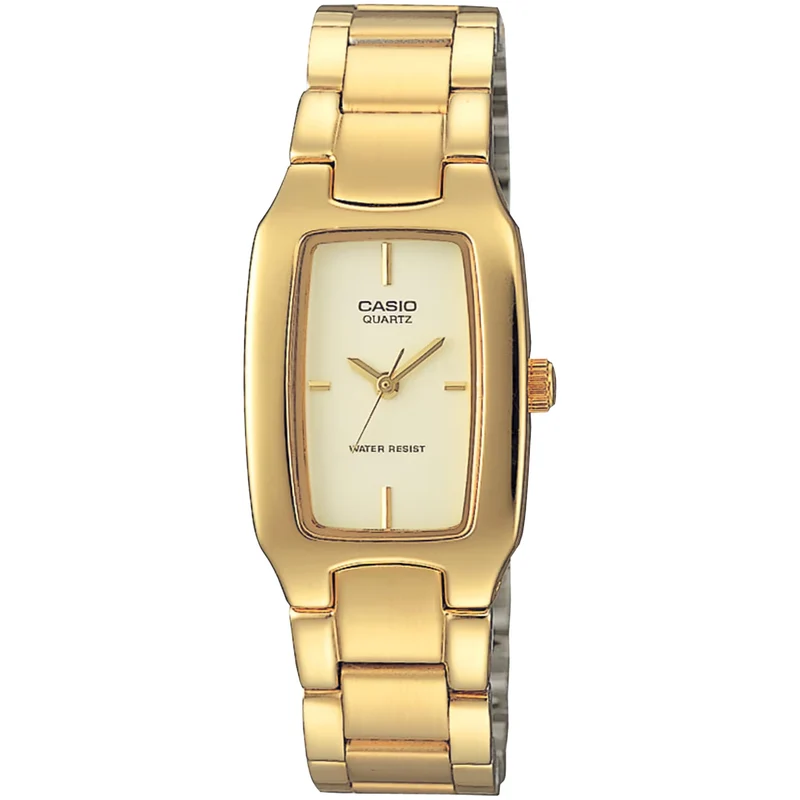 Montre Casio Femme LTP-1165N-9C Quartz Analogique Doré Blanc