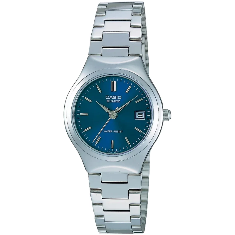 Montre Casio Femme LTP-1170A-2A Quartz Analogique Argent Bleu
