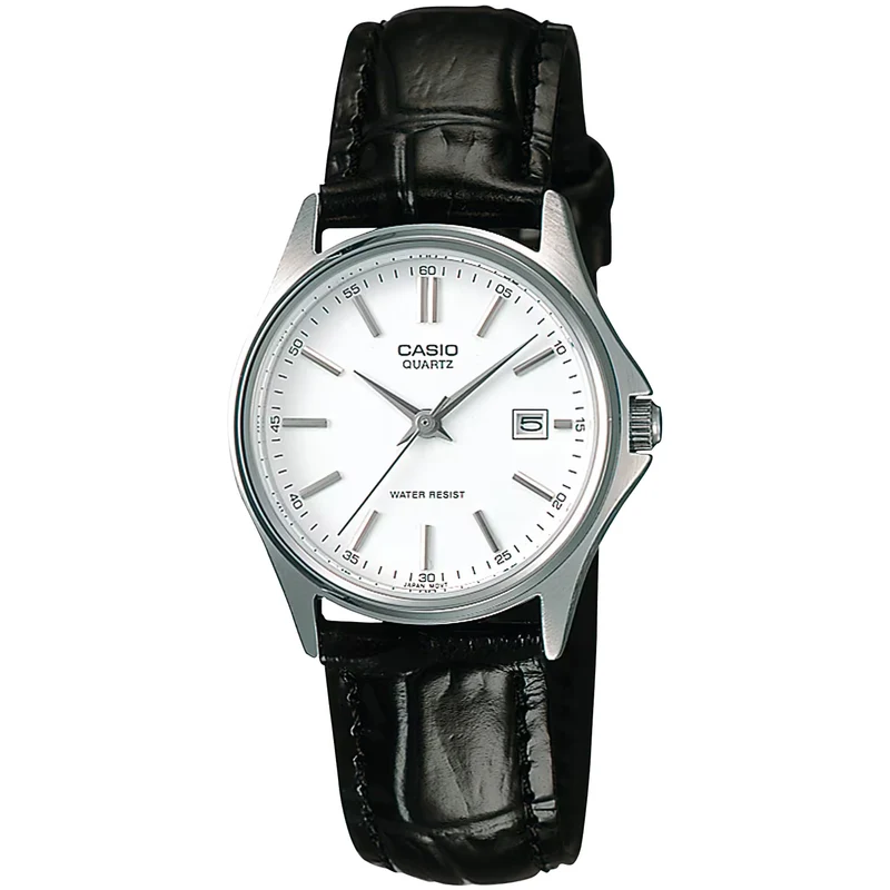 Montre Casio Femme LTP-1183E-7A Quartz Analogique Argent Blanc