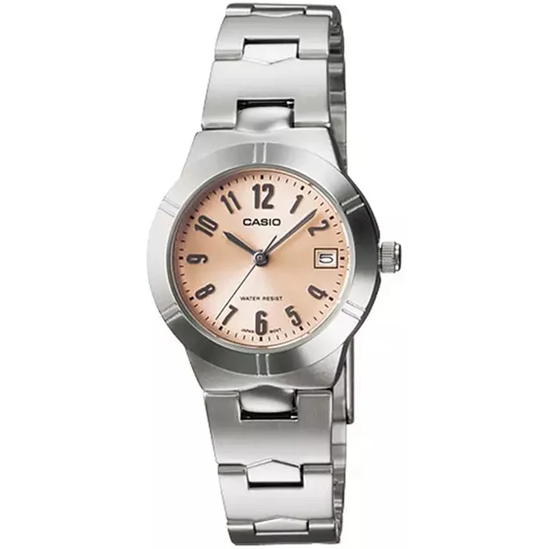 Montre Casio Femme LTP-1241D-4A3 Quartz Analogique Argent Beige