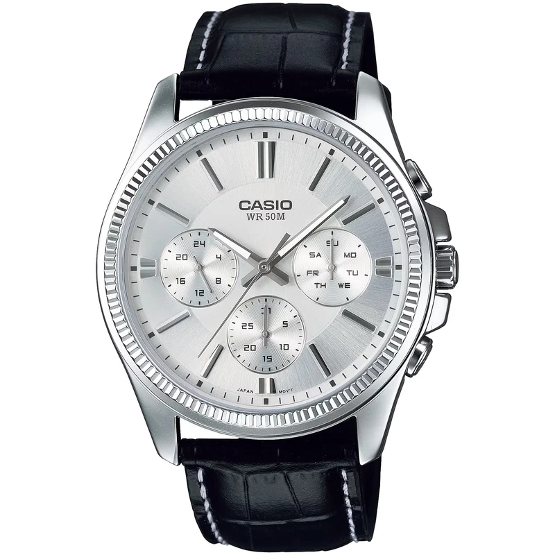 Montre Casio Homme MTP-1375L-7A Quartz Analogique Argent