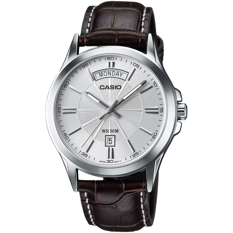 Montre Casio Homme MTP-1381L-7A Quartz Analogique Argent