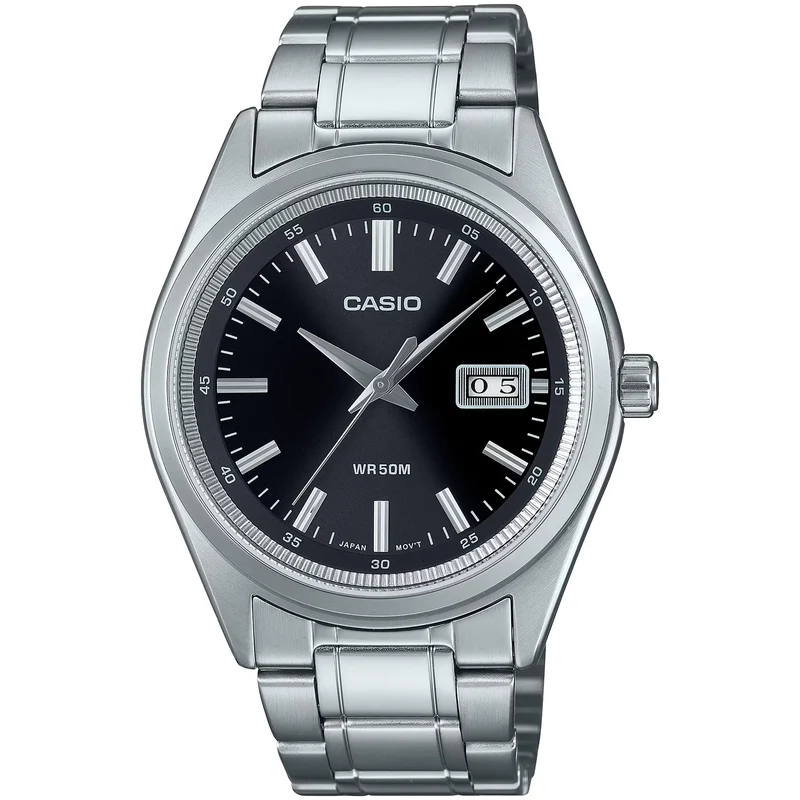 Montre Casio Homme MTP-B180D-1A1 Quartz Analogique Argent Noir
