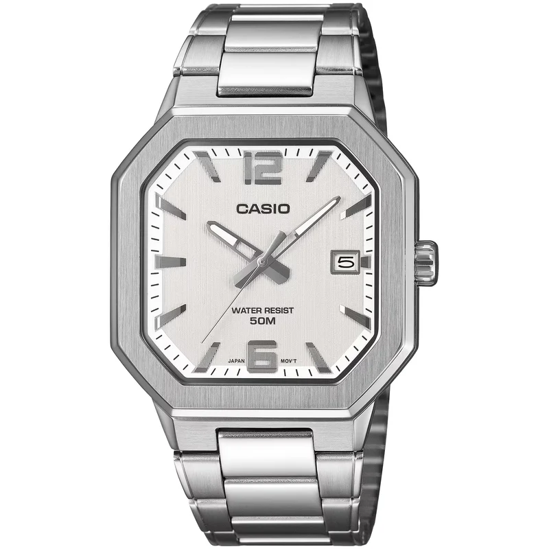 Montre Casio Homme MTP-B195D-7A Quartz Analogique Argent