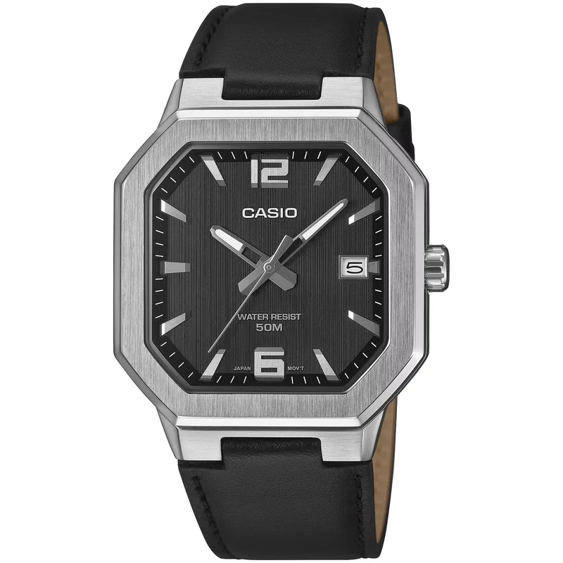 Montre Casio Homme MTP-B195L-1A Quartz Analogique Argent Noir