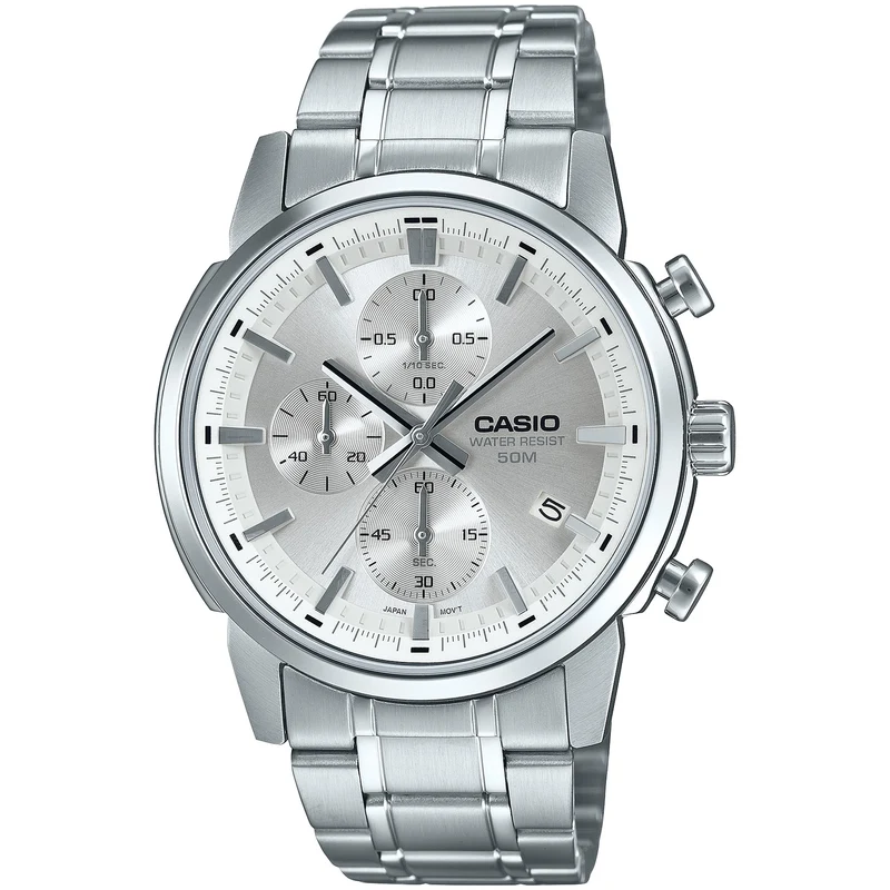 Montre Casio Homme MTP-E510D-7A Quartz Analogique Argent