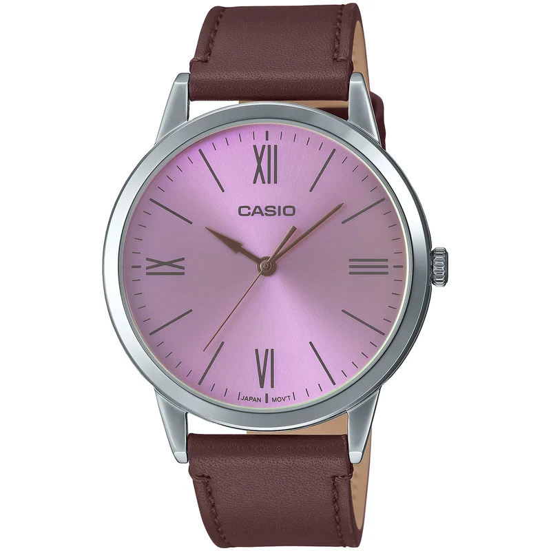 Montre Casio Homme MTP-E600L-5B Quartz Analogique Argent Violet