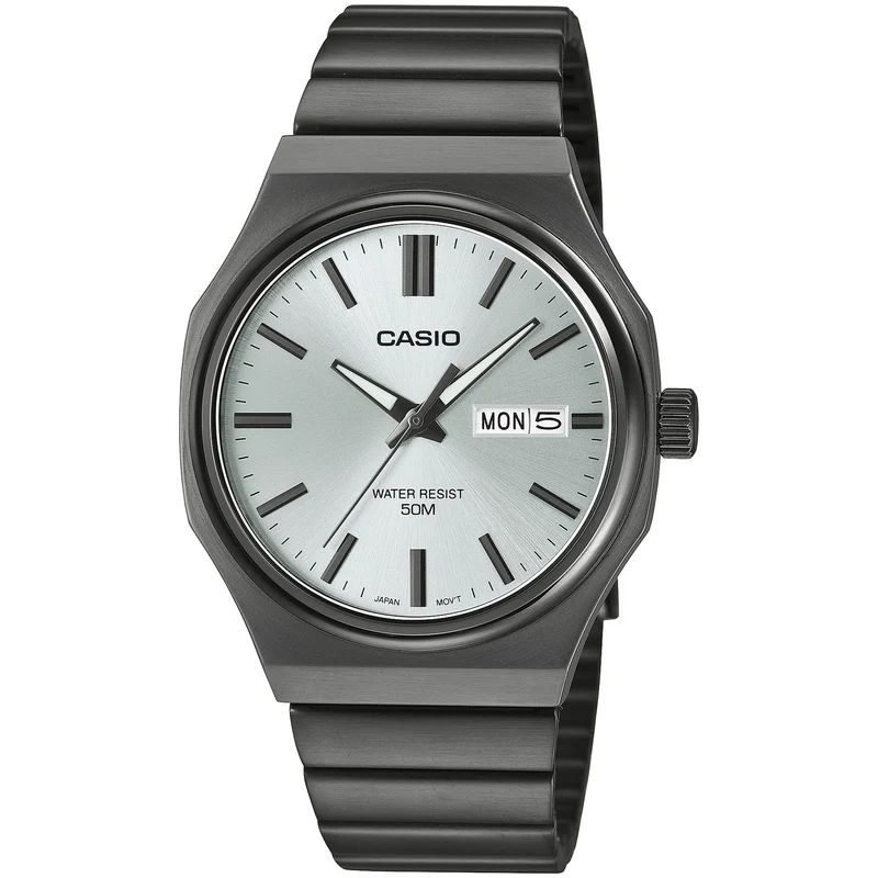 Montre Casio Homme MTP-E735B-7A Quartz Analogique Noir Argent