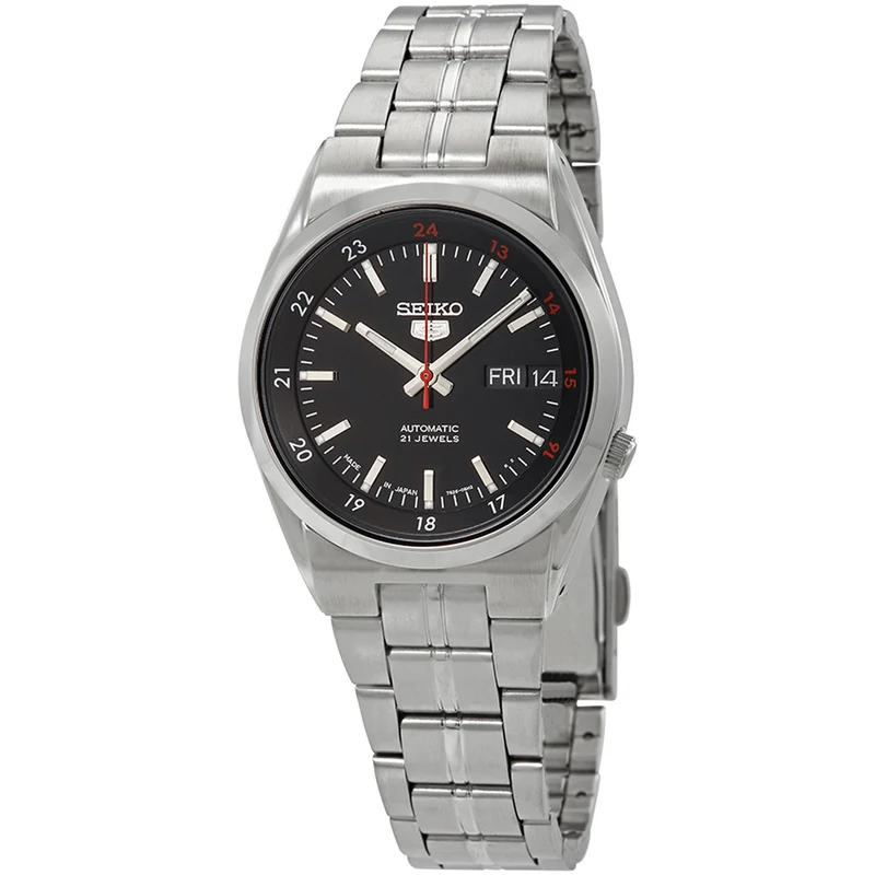 Montre Seiko 5 Homme Automatique SNK571J1 Noir
