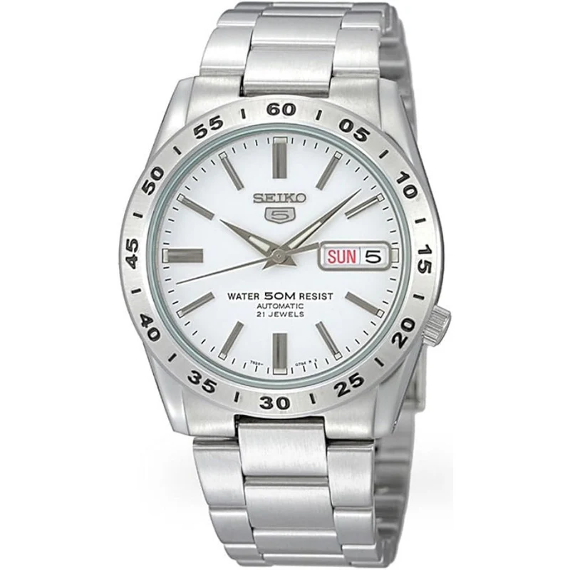 Montre Seiko 5 Homme Automatique SNKD97J1 Blanc